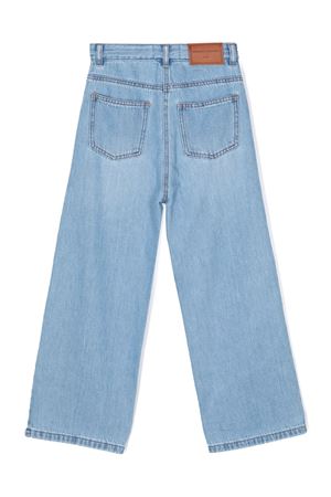blue cotton jeans ERMANNO SCERVINO KIDS | SFPA018CDF0244100